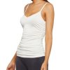 Women'S BCBGMAXAZRIA | Ruched Knit Cami Top Off White