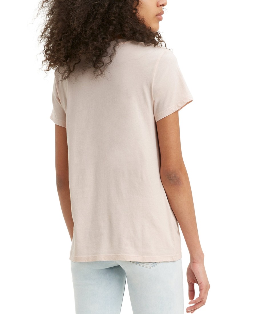 Women'S Levi's | Perfect Cotton T-Shirt Blush Peach