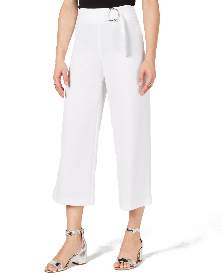 Women'S INC International Concepts | O-Ring Culottes Bright White