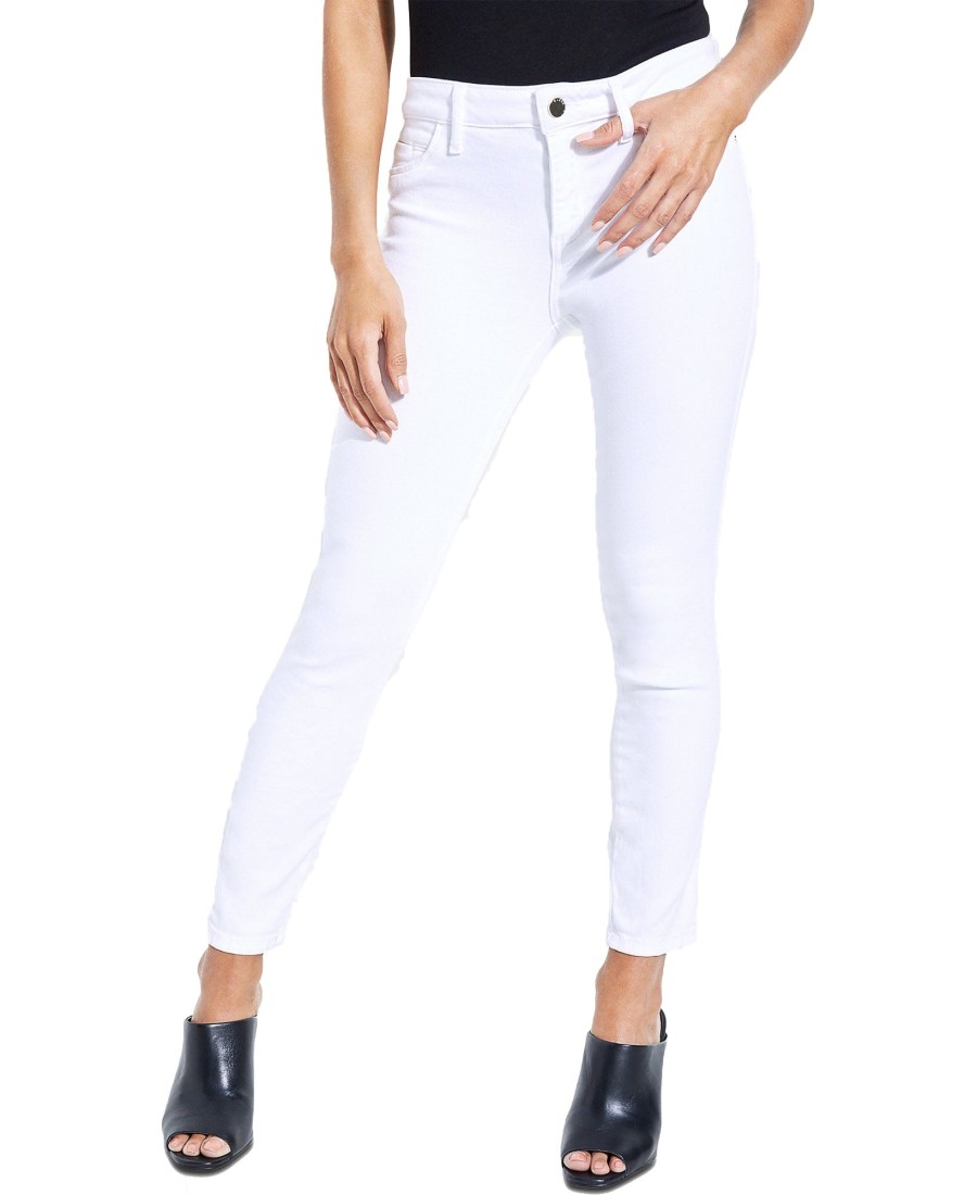 Women'S GUESS | Cropped Skinny Jeans Optic White