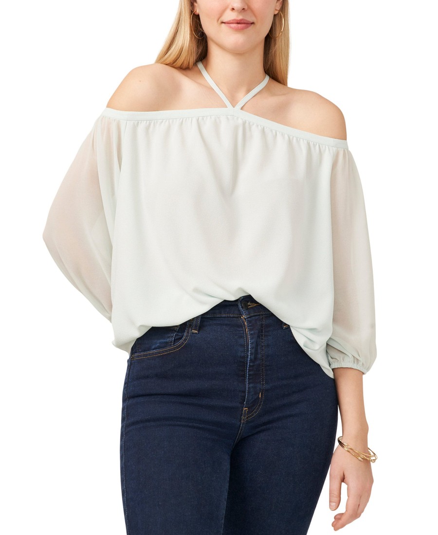 Women'S 1.STATE | Plus Cold-Shoulder Top Mint Julep