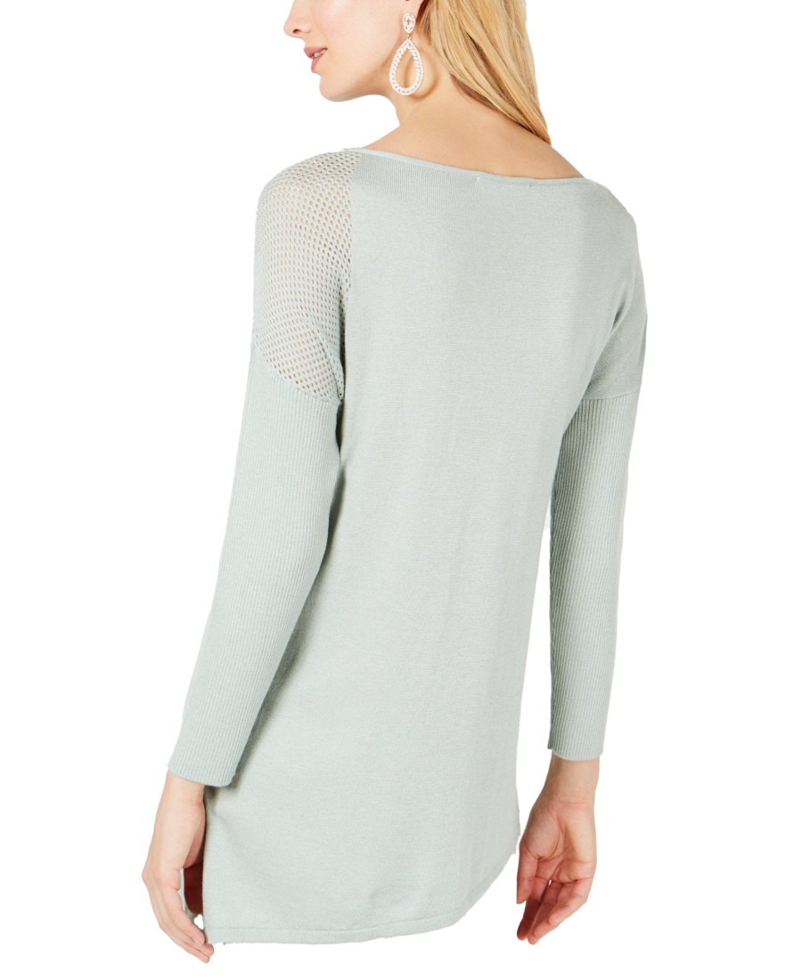 Women'S INC International Concepts | Asymmetric Mixed-Knit Sweater