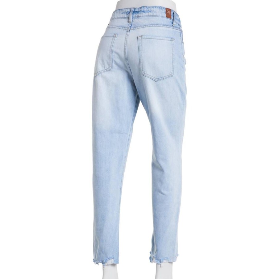 Juniors' Gogo Jeans | Juniors' High-Rise Mom Jeans Light