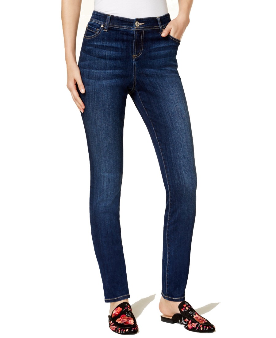 Women'S INC International Concepts | Essentials Curvy-Fit Skinny Jeans Rhodes Wash