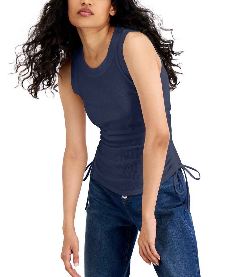 Women'S INC International Concepts | Ruched Side-Tie Tank Top