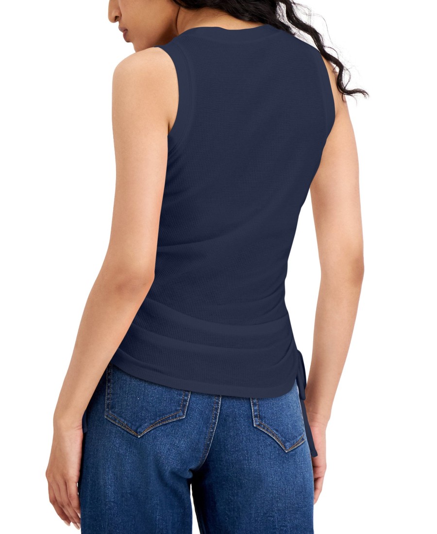 Women'S INC International Concepts | Ruched Side-Tie Tank Top