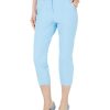 Juniors' Alfani | Invisible-Zip Capri Pants Blue Infinity