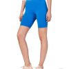 Women'S Hue | High-Waisted Bike Shorts Electric Blue