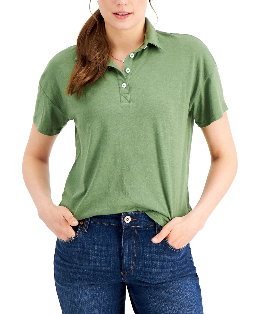 Women'S Style & Co | Polo Top