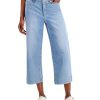 Women'S Charter Club | Cropped Wide-Leg Jeans Niagara Wash