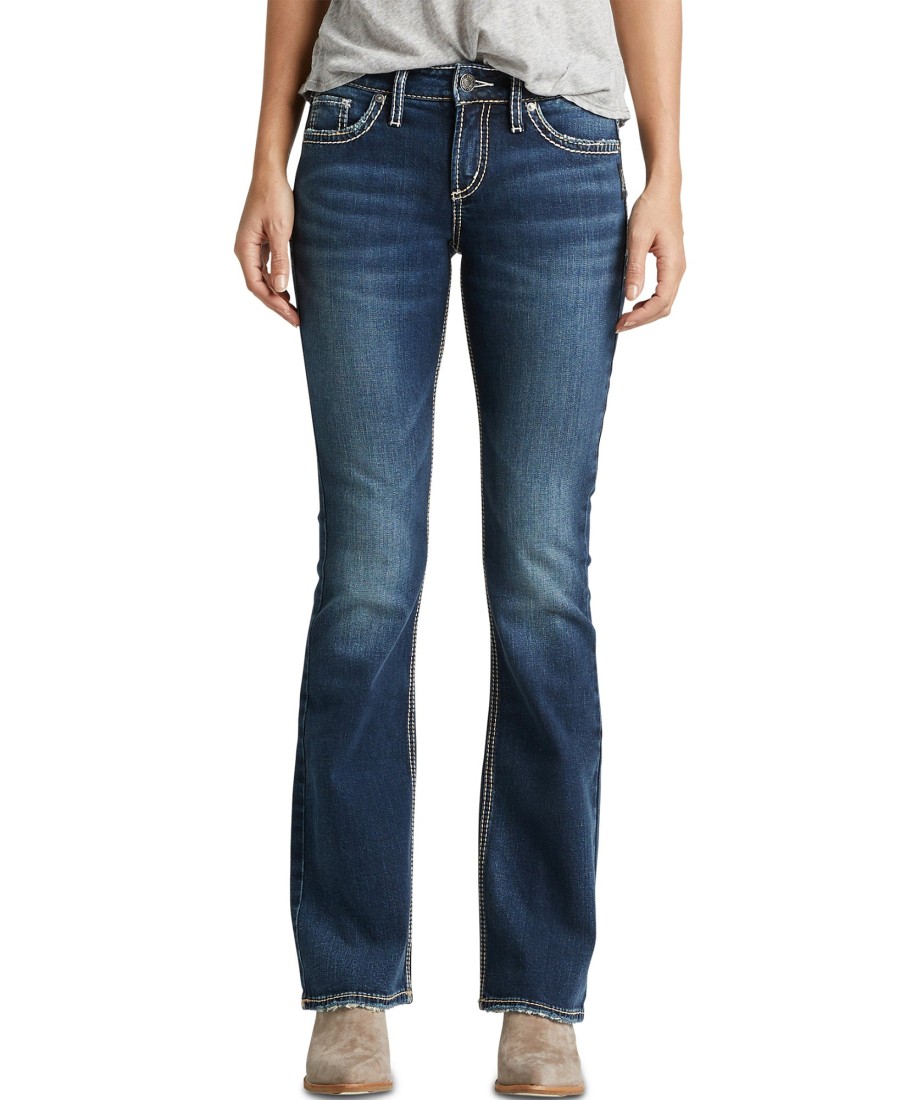 Women'S Silver Jeans Co | Suki Bootcut Jeans Indigo