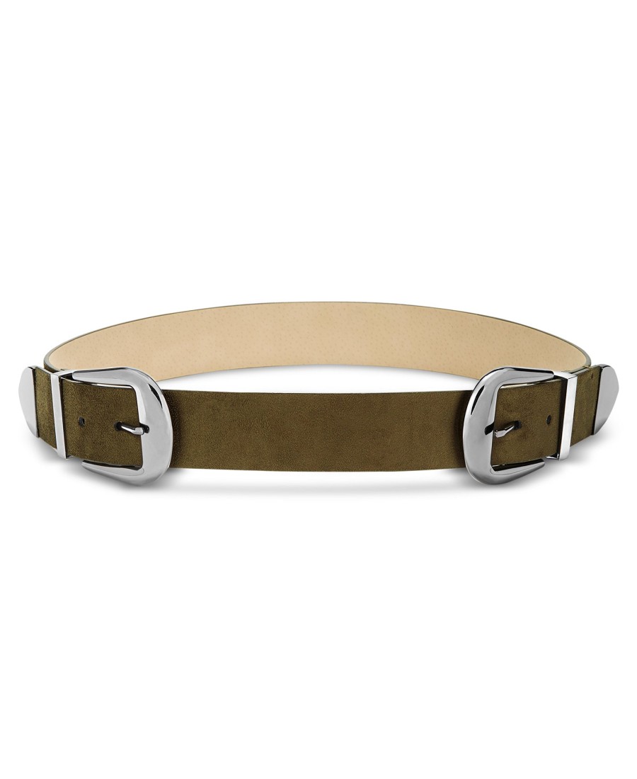 Accessories INC International Concepts | Clean Double-Buckle Belt