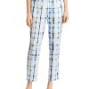 Women'S LAUREN Ralph Lauren | Tie-Dye Plaid Pants Blue Multi