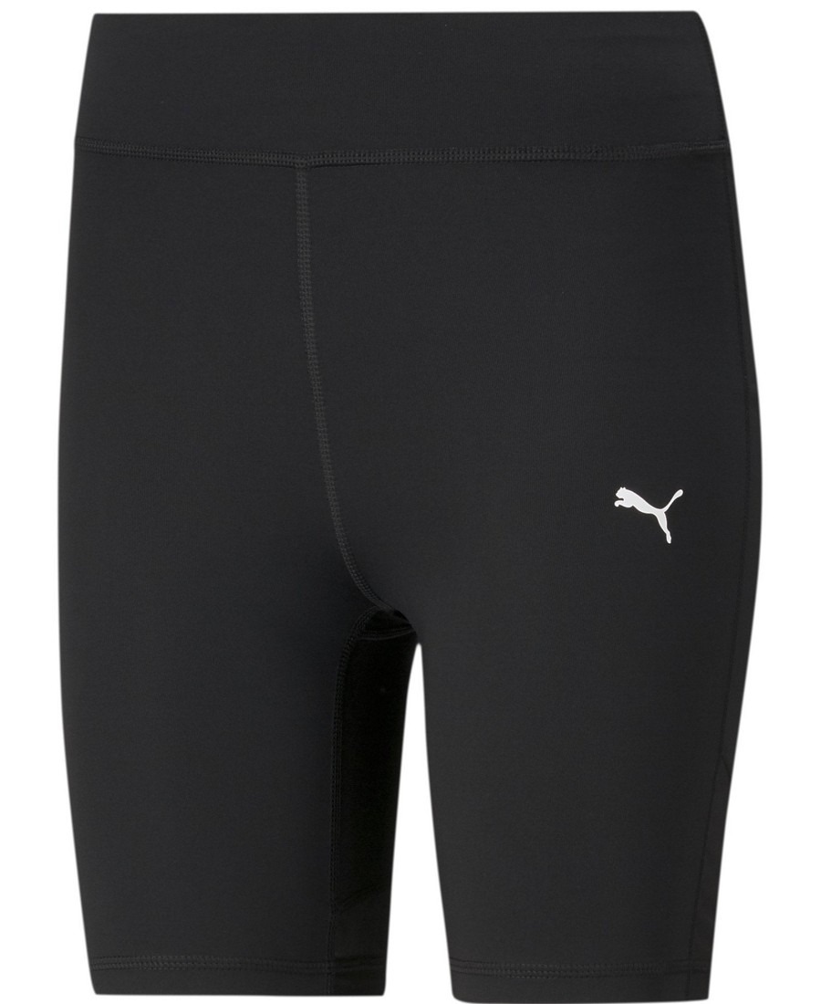 Women'S Puma | Favorite Logo Mesh Bike Shorts Puma Black