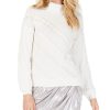 Women'S INC International Concepts | Cable-Knit Pullover Sweater Washed White