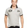 Men Polo Ralph Lauren | Custom-Fit Football Polo Grey