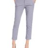 Women'S Calvin Klein Jeans | Abbreviated Crop Straight-Leg Jeans Sapphire Ice