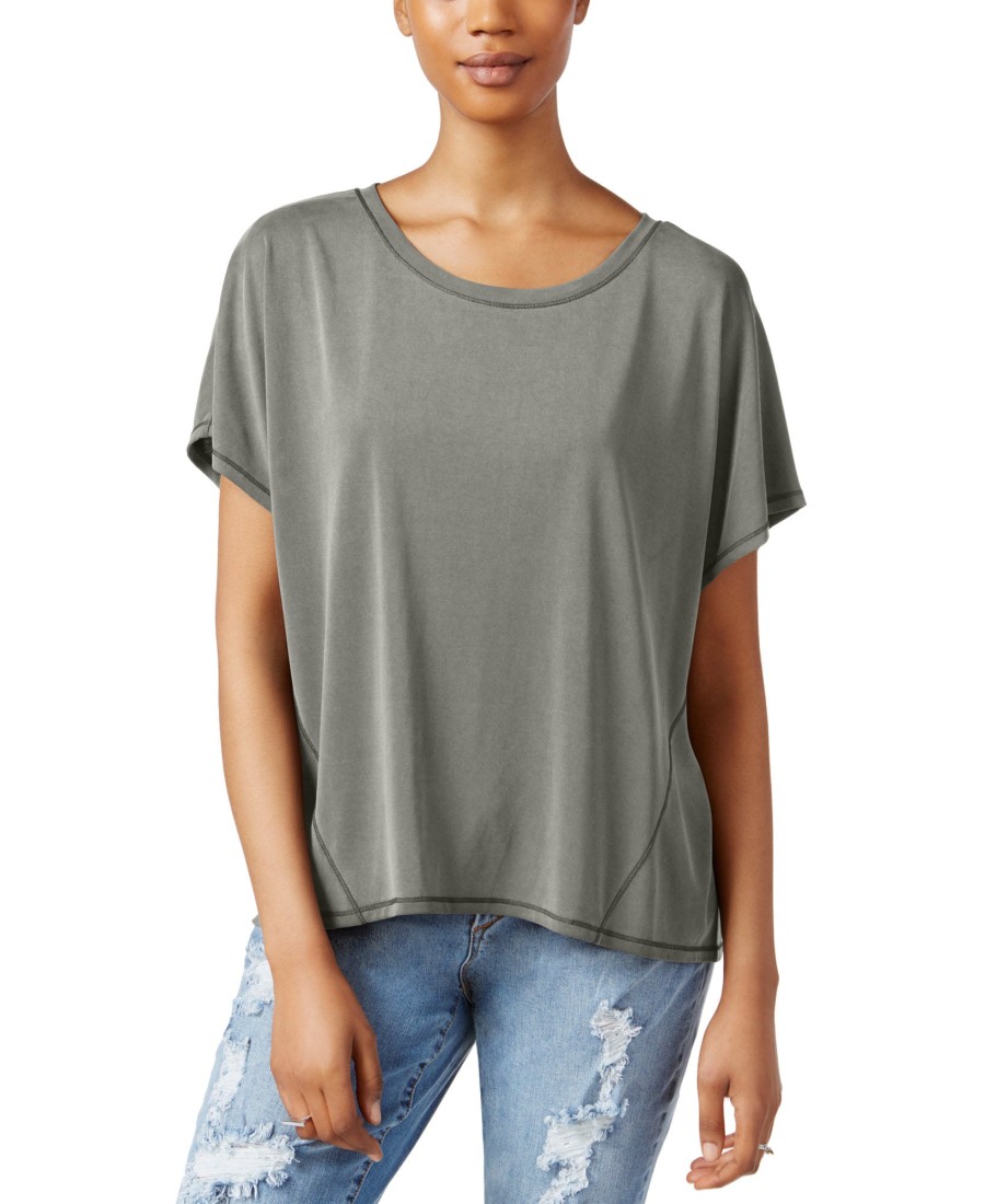 Women'S RACHEL Rachel Roy | Split-Back T-Shirt Stone