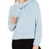 Juniors' Hippie Rose | Juniors' Funnel-Neck Fleece Top Celestial Blue