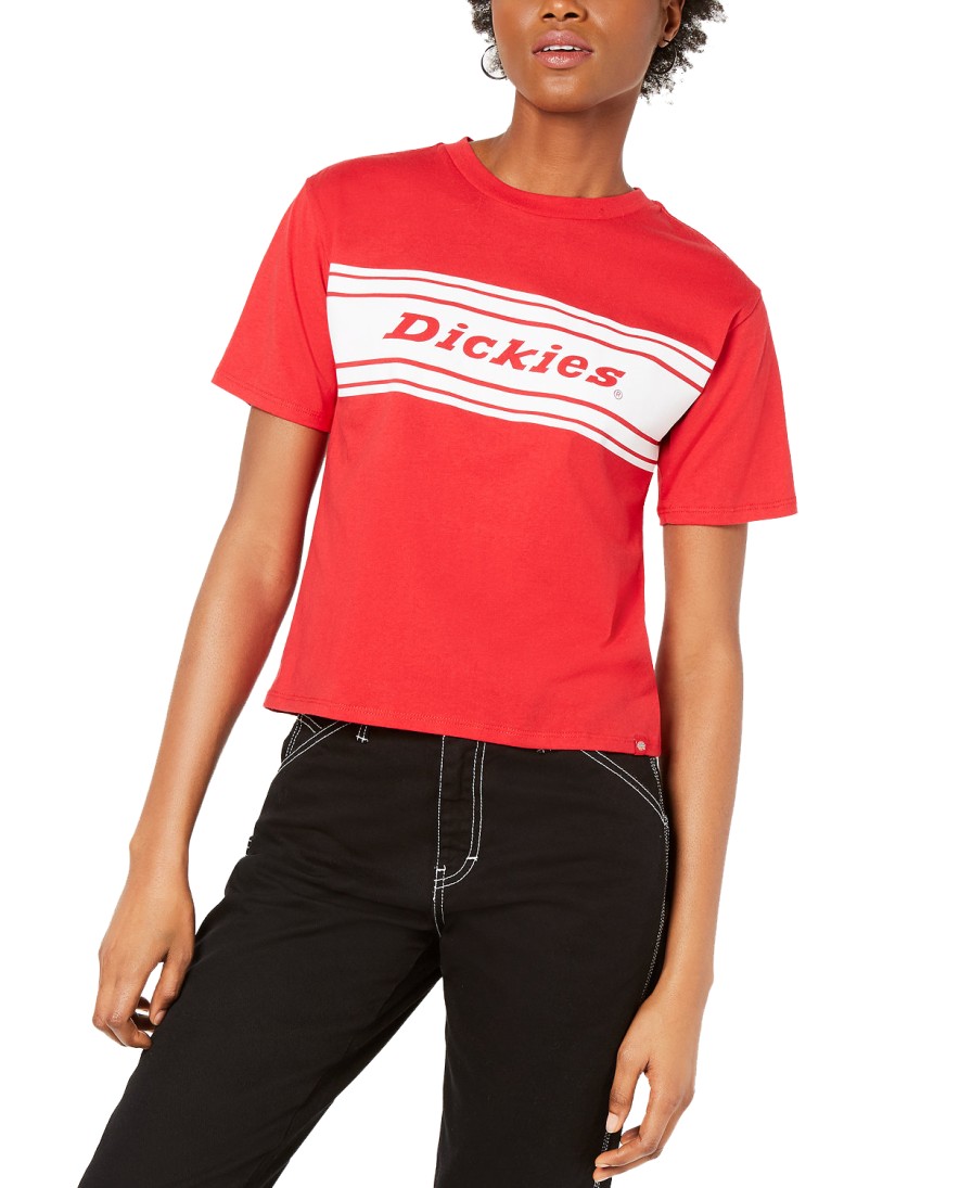 Juniors' Dickies | Juniors' Tommy Cotton Graphic T-Shirt Red