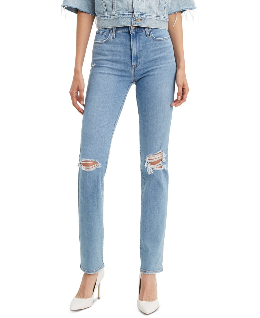 Women'S Levi's | 724 Straight-Leg Jeans Sapphire Lines