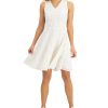 Women'S Charter Club | Lace Fit & Flare Dress