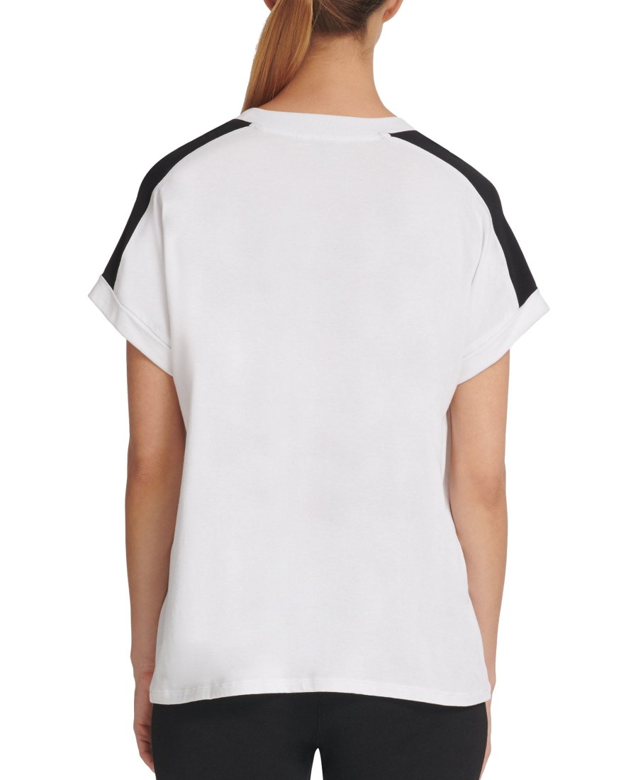 Women'S DKNY | Sport Logo T-Shirt White