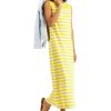 Women'S Style & Co | Cotton Striped Sleeveless Dress