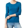 Women'S Charter Club | Pima Cotton Long-Sleeve Top