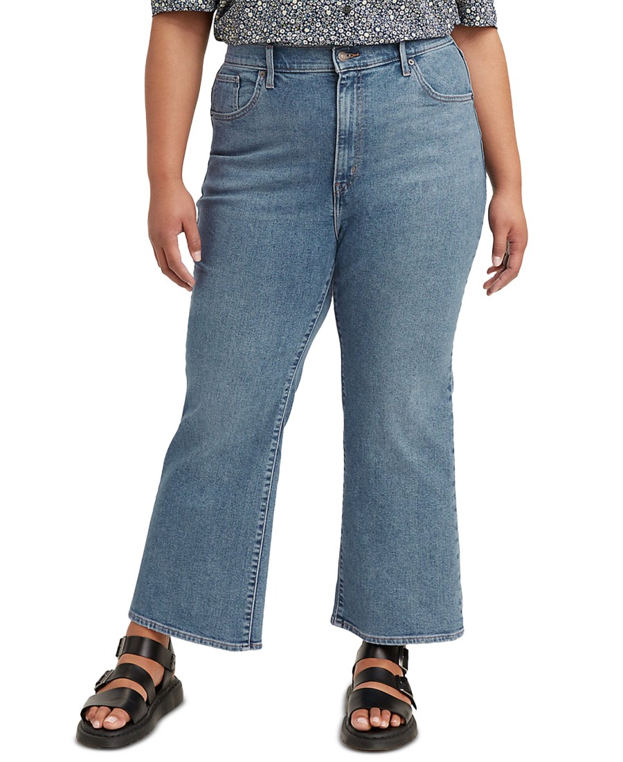 Women'S Levi's | Plus Flare-Leg Jeans Nip At The Bud Plus