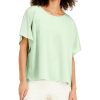 Juniors' Alfani | Draped-Sleeve Top