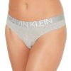 Women'S Calvin Klein | Statement 1981 Logo Thong Qf5179