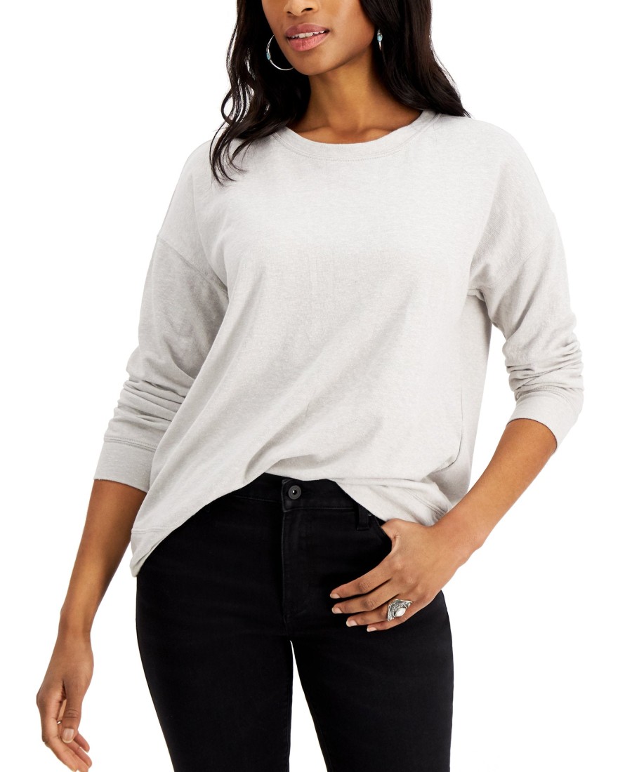 Women'S Style & Co | Classic Crewneck Sweatshirt