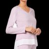 Women'S Alfani | Layered-Look Pajama Top Light Lilac