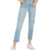 Juniors' Celebrity Pink | Juniors' Ripped Slim Straight Jeans Omnia