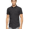 Men Calvin Klein Jeans | Mini-Check Shirt Black