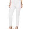 Women'S Style & Co | Ankle-Length Chino Pants Bright White