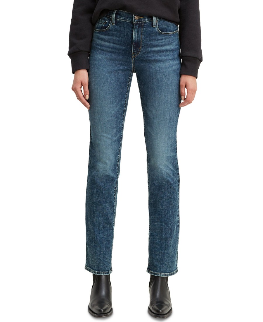 Women'S Levi's | Straight-Leg Mid-Rise Jeans Maui Rays