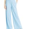 Juniors' Alfani | Solid Wide-Leg Pull-On Ankle Pants Rain Shower